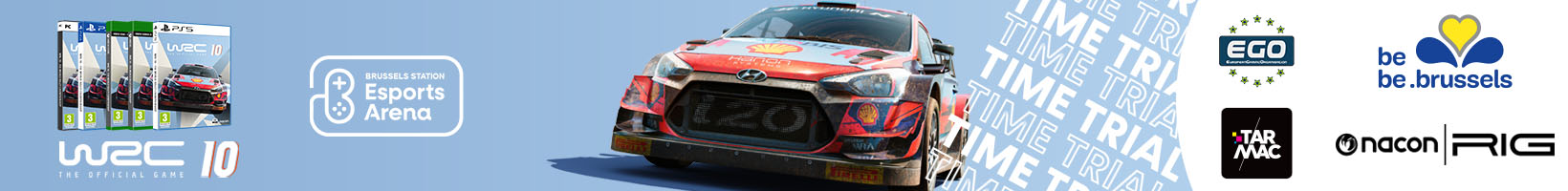 Be Brussels Station Esports Arena - WRC 10 #2
